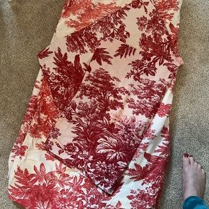 Pottery Barn Matisse linen duvet cover & Shams King sz